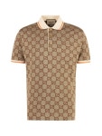 Gucci | 구찌 FW24 Logo jacquard polo shirt 742384XJFGU_2270 구찌 FW24 Logo jacquard polo shirt 742384XJFGU_2270