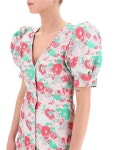 WizWid Ganni 3d effect jacquard mini dress F7640
