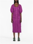 GANNI | 가니 GANNI Dresses Purple F7915520 가니 GANNI Dresses Purple F7915520