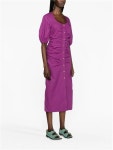 GANNI | 가니 GANNI Dresses Purple F7915520 가니 GANNI Dresses Purple F7915520