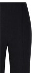 GANNI | 가니 FW24 VISCOSE STRETCH CREPE FLARED PANT F9396 Black 가니 FW24 VISCOSE STRETCH CREPE FLARED PANT F9396 Black