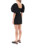 GANNI | 가니 Ganni mini dress with balloon sleeves F8827 가니 Ganni mini dress with balloon sleeves F8827