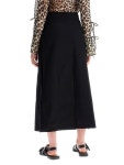 GANNI | 가니 FW24 long wrap skirt with pockets F9613 가니 FW24 long wrap skirt with pockets F9613
