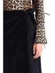 GANNI | 가니 FW24 long wrap skirt with pockets F9613 가니 FW24 long wrap skirt with pockets F9613