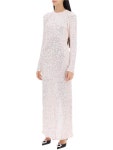 GANNI | 가니 Ganni sequined maxi dress F8625 가니 Ganni sequined maxi dress F8625