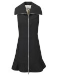 GANNI | 가니 FW24 GANNI SHORT DRESS F9709 099 BLACK 가니 FW24 GANNI SHORT DRESS F9709 099 BLACK