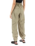 GANNI | 가니 SS24 Ganni light slub pants for a comfortable F8873 가니 SS24 Ganni light slub pants for a comfortable F8873