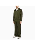 니들스 SS24 Needles Olive green track jogging trousers OT228PL 니들스 SS24 Needles Olive green track jogging trousers OT228PL