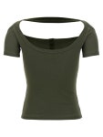 courreges | 쿠레쥬 ss24 Hyperbole Snaps 90 Tops Green 224JTO305JS01218083 쿠레쥬 ss24 Hyperbole Snaps 90 Tops Green 224JTO305J... 