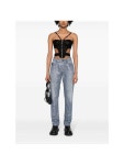 WizWid 베르사체 진스 꾸뛰르 SS24 Top Versace Jeans Couture 76HAM226 J0132 899