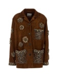 Miu Miu | 미우미우 FW24 MIU MIU JACKETS MPG507SOOO1422 F0050 Beige o Tan 미우미우 FW24 MIU MIU JACKETS MPG507SOOO1422 F0050... 