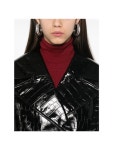 GANNI | 가니 FW24 Coat Ganni F9463 099 One Color 가니 FW24 Coat Ganni F9463  099 One Color