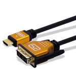 케이블메이트 HDMI 2.0 to DVI 골드메탈 케이블 [CM-HDG015, 15m] - 에누리 가격비교