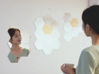 하루공방 붙이는거울 1세트(9개입) | 깔끔상회 | 꽃피는아침마을