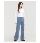 텐바이텐 10X10 : point button V-neck blouse_(700186)