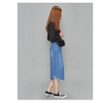 roll-up sleeve detail T (4 colors)_(382126) - 사는 게 즐겁다! 롯데닷컴