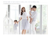 텐바이텐 10X10 : 메이비블루 패밀리룩_(677720)