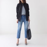 이라운드몰 글로벌이커머스 [미샵]시크 지퍼 자켓 (2 color)