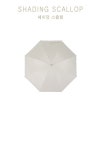 텐바이텐 10X10 : [양산] Shading scallop  (no.81-5043)_OF(오프화이트) 장양산