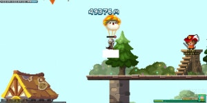 주벗 타고 끝까지 가봄 | 메이플 인벤