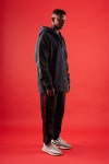 Over The One 오버더원 [Over The One] OVER FIT HEAVY ZIP HOODIE (black)