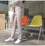 박남매♥  44-66 사이즈 가격대비최고v 거품없는 데일리룩! 믿고찾는 박남매.^^ 헤즈 여리여리 단가라 니트 (2color)