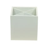 클레이,냅킨아트,수제냅킨,우드아트,석고방향제,양말공예,DIY재료,민간자격증,토탈공예 하양*4칸 정사각통*10x10x10cm O-11-102