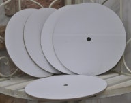 클레이,냅킨아트,수제냅킨,우드아트,석고방향제,양말공예,DIY재료,민간자격증,토탈공예 8-B-1 원시계판*하양*16cm*5개입