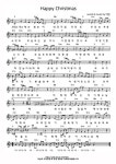 (성탄절찬양악보) Happy Christmas 해피 크리스마스_ 악보+율동 - 성탄절콘서트 - 하늘나라콘서트 (성탄절찬양악보) Happy Christmas 해피... 
