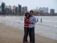 성미와 광안리에서 - ★ 동기회 얼굴들 ★ - 경산중앙초등학교36회동기회 성미와 광안리에서