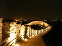 수원성 방화수류정 야경 - 건물 갤러리