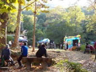 노래자랑 본부석과 관객 그리고 행사진행 - 카페 앨범 - 앞산대덕골민물장어전문점,053-653-1213 대명동앞산순환로409 노래자랑 본부석과... 