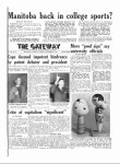 The Gateway 1961년 11월 14일 (화) Page 1