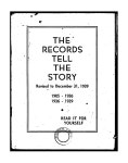 Peel 6253: Alberta. Social Credit Board, The records tell the story: 1905-1936, 1936-1939: Read it for yourself (1939])