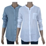 아이스타일24 [UGIZ(AK플라자)][UGIZ] 유지아이지 여성 오픈 헨리넥 셔츠(UCSZ101)