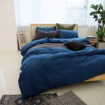  베온트레 by Sofraum 에이스 이불베개커버 세트 S(네이비)