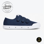[SPRING COURT] G2 VELCRO MIDNIGHT BLUE GV-1002-2 블루 남여공용 벨크로 캔버스화 스니커즈 | 백화점을 클릭하다. AK 몰