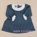 [파코라반베이비] 큐트셔링원피스 PT725101 곤색S/T | 백화점을 클릭하다. AK 몰