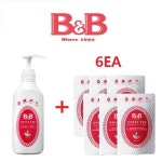 [BB하우스]젖병세정제액상형용기600ml+리필500x6EA | 백화점을 클릭하다. AK 몰