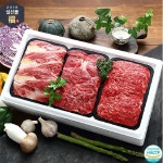  소백산 영주한우 갈비세트1호_찜갈비1팩+불고기1팩+국거리1팩(각500g,총1.5kg)