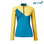  BTR 카모플라주 배색 긴팔티셔츠 앵글(여)BLT4192W