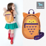  [뽀드미엘] 라이트 토들러백팩 아울_미아방지가방/유아가방/방수가방