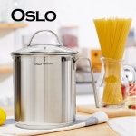 이라운드몰 글로벌이커머스 [오슬로] 실린더 스테인리스 쿠킹팟 3.6L C0371OSAK