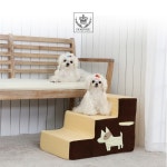 이라운드몰 글로벌이커머스 도그포즈 애견스텝 바우바우3단