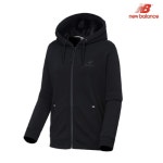  뉴발란스 NBMD541042-BK 여성 소프트플리스 후드집업