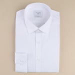 이라운드몰 글로벌이커머스 [갤럭시 라이프스타일] [REGULAR FIT] 레드 투톤 미니멀 자카드 셔츠 (GC7164M056)