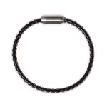 [AK분당][JBANS CLASSIC] 투톤믹스 헤링본레더 팔찌 (C1902-AC561_BK) - NS홈쇼핑  [AK분당][JBANS CLASSIC] 투톤믹스 헤링본레더... 