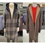 [지이크]19년 FW 핸드메이드 세미오버핏 후드코트 2종 [PYH702021] | 백화점을 클릭하다. AK 몰