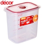 이라운드몰 글로벌이커머스 [데코] 매치업 밀폐용기 레드 3.0L AUSTRALIA MADE C0153DCAK