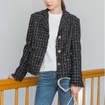 [AK수원][나인] 페미닌 메탈 트위드 자켓(JK-2035) - NS홈쇼핑  [AK수원][나인] 페미닌 메탈 트위드 자켓(JK-2035) - NS홈쇼핑